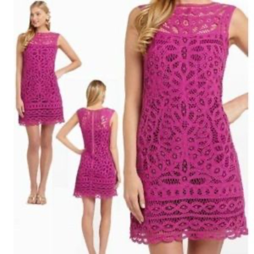 Lilly Pulitzer Tabitha Dress in Pansy Purple - Style# 52074